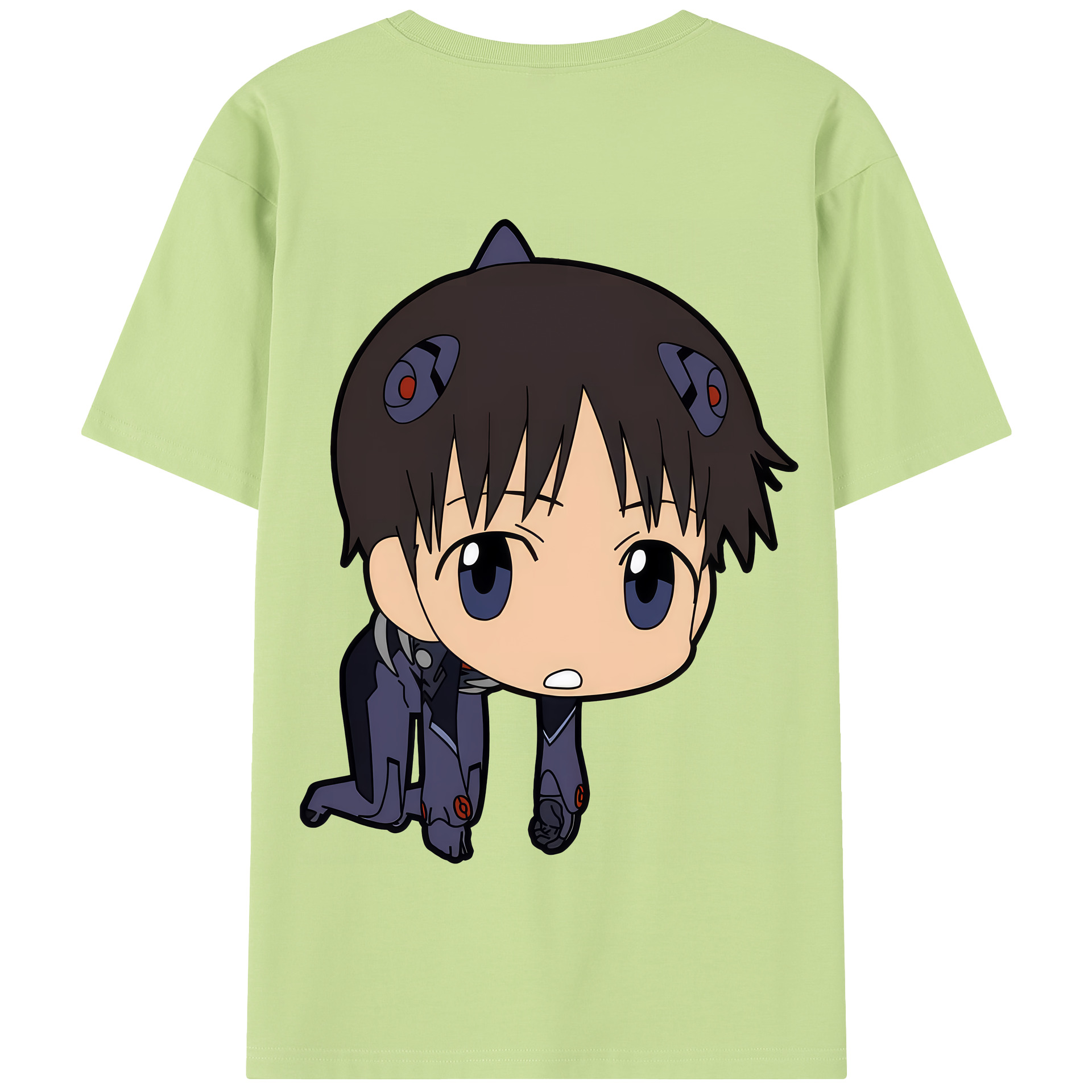 （画像用） EVA 新世紀エヴァンゲリオン 綿100％半袖Tシャツ（背面プリント）